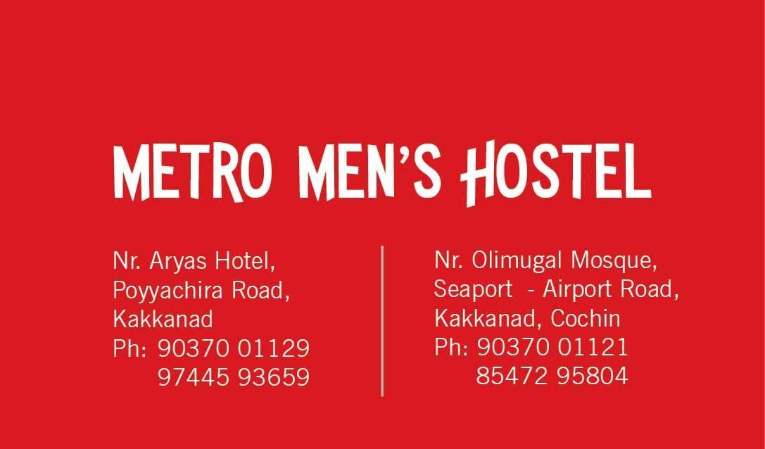 Metro Mens Hostel Kochi Extérieur photo